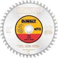 Ferrous Circular Saw Blade, 8", 40 Teeth, Metal Use Equipment World