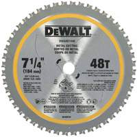 Circular Saw Blade, 7-1/4", 48 Teeth, Metal Use Equipment World