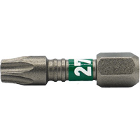 Impactech&reg; Insert Bit, Torx&reg; Tamper, T-27, 1/4" Drive Equipment World