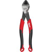 Angled Head Diagonal Comfort Grip Cutting Pliers, 8" L Equipment World