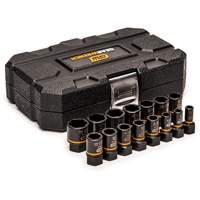 Jeu de douilles d'extraction Bolt Biter, 15 Mcx, Chocs, Prise de 1/4"/3/8" Equipment World