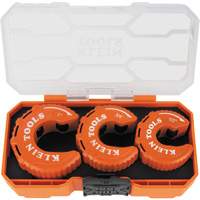 3-Piece C-Style Copper Tubing Cutter Set, 1/2"/3/4"/1" Capacity Equipment World