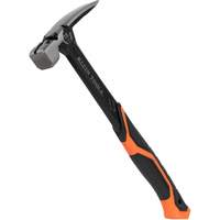 Steel Claw Hammer, 18 oz., Solid Steel Handle, 15" L Equipment World