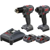 Compact Drill & Screwdriver Cordless Combo Tool Kit, Lithium-Ion, 20 V Equipment World