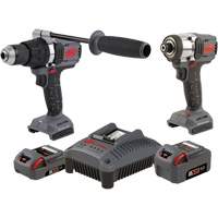 Hammer Drill & Impact Driver Combo Tool Kit, Lithium-Ion, 20 V Equipment World
