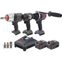 Screwdriver, Hammer Drill & Impact Driver Combo Tool Kit, Lithium-Ion, 20 V Equipment World