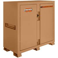 Model 139 Jobsite Cabinet with Padlock, Steel, 59.4 Cubic Feet, Tan Equipment World