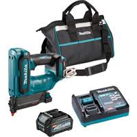40Vmax XGT Brushless 1-3/8" 23 ga Pin Nailer Kit, 40 V, Lithium-Ion Equipment World