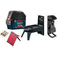 Niveau laser &agrave; lignes crois&eacute;es auto-nivelant avec points daplomb Equipment World