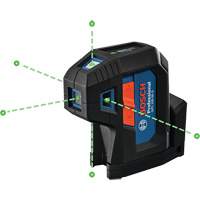 Green-Beam Five-Point Self-Leveling Alignment Laser Equipment World