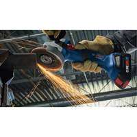 Brushless Angle Grinder with Slide Switch, 4-1/2" Wheel, 18 V Equipment World