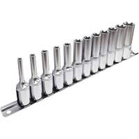 External TORX&reg; Socket Set, 12 Pcs, 3/8" Drive Size, Deep Equipment World