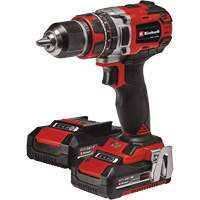Professional Cordless Hammer Drill/Driver Kit, 1/2" Chuck, 18 V Equipment World