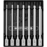 Long Metric Bit Socket Set, Hex, 3/8" Drive, 7 Pcs Equipment World