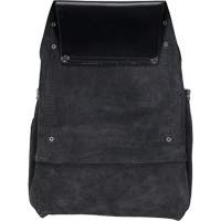 Phantom Collection Heavy-Duty Nail & Tool Bag, Leather, 10 Pockets, Black Equipment World