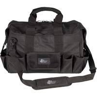 Phantom Collection 18" Contractor's Tool Bag, Ballistic Polyester, 25 Pockets, Black Equipment World