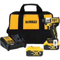 MAX* XR&reg; 3-Speed Impact Driver Kit, 1/4", 1825 in-lbs Max. Torque, 20 V, Lithium-Ion Equipment World