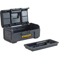 Toolbox, 16" W x Black/Yellow Equipment World