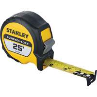 CONTROL-LOCK Tape Measure, 25 mm x 25', Imperial Graduations Equipment World