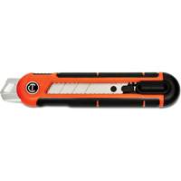25mm Snap Off Blade Retractable Knife, Steel, Plastic Handle Equipment World