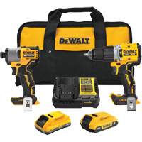 Ensemble de perceuse-visseuse sans fil et sans balais de premi&egrave;re qualit&eacute; XR, 20 V Equipment World