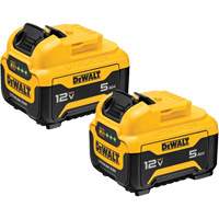 Max* Battery Packs, Lithium-Ion, 12 V, 5 Ah Equipment World