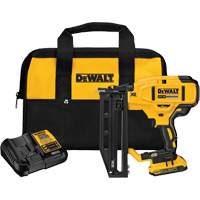 Ensemble de cloueuse droite sans fil pour la finition de cal 16 XR, 20 V, Lithium-ion Equipment World