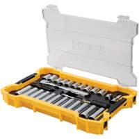 Jeu d'outils 3/8" & 1/2" pour m&eacute;canicien avec plateau & couvercle TOUGHSYSTEM 2.0 Equipment World