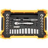 Jeu d'outils 3/8" & 1/2" pour m&eacute;canicien avec plateau & couvercle TOUGHSYSTEM 2.0 Equipment World