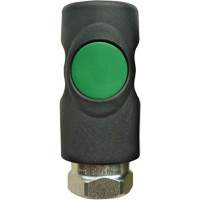TOPQUIK S1 Ultraflo 7.8 mm Quick Coupler, Polyester Composite/Stainless Steel, 1/4", Female NPT, 174 PSI Equipment World