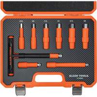 Insulated T-Handle & Hex Bit Set with Case, 1000 V, 9 Pcs Equipment World
