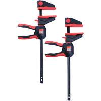 One-Hand Bar Trigger Clamps with 360° Rotating Handle Set, 12" (304.8 mm) Equipment World