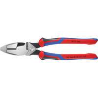 Pince pour monteurs de lignes &agrave; levier d&eacute;multipli&eacute;, type Nouvelle-Angleterre avec tire-fil, sertisseur et poign&eacute;e KNIPEXTEND Equipment World
