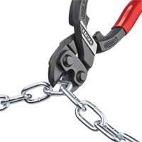 CoBolt&reg; High Leverage XL Compact Bolt Cutters with Notched Blade, 10" L, Center Cut Equipment World