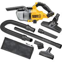 Aspirateur &agrave; main sans fil pour d&eacute;chets secs, 20 V, Capacit&eacute; 0,18 gal Equipment World