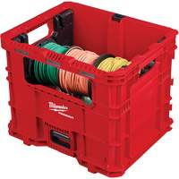 Bac distributeur de fils XL PACKOUT, 15-3/4" x 18-5/8" x 15", Noir/Rouge Equipment World