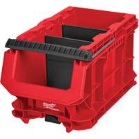 Bac compact PACKOUT, 15-1/2" x 9-1/2" x 8-3/4", Noir/Rouge Equipment World