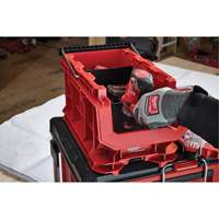 Bac compact PACKOUT, 15-1/2" x 9-1/2" x 8-3/4", Noir/Rouge Equipment World
