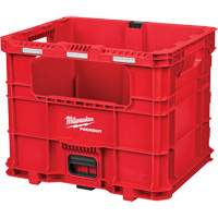 Caisse Packout, 15-3/4" x 18-5/8" x 15", Noir/Rouge Equipment World