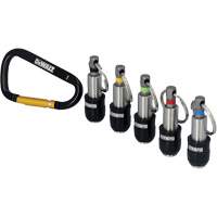 Keyring Bit Holder Set, 5 Pcs. Equipment World
