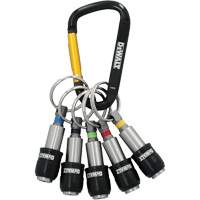 Keyring Bit Holder Set, 5 Pcs. Equipment World