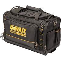 ToughSystem&reg; 2.0 Dirt Repellent Jobsite Tool Bag, 1680 Denier, 50 Pockets, Black/Yellow Equipment World