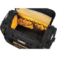 ToughSystem&reg; 2.0 Dirt Repellent Jobsite Tool Bag, 1680 Denier, 50 Pockets, Black/Yellow Equipment World