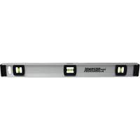 Niveau pour entrepreneurs avec r&egrave;gle, Poutre en I, 2' lo, Aluminium, 3, Non magn&eacute;tique Equipment World