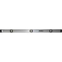 Niveau pour entrepreneurs avec r&egrave;gle, Poutre en I, 4' lo, Aluminium, 3, Non magn&eacute;tique Equipment World