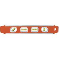 Niveau Torpedo renforc&eacute;, 12" lo, Aluminium, 4 fioles, Magn&eacute;tique Equipment World