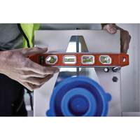 Niveau Torpedo renforc&eacute;, 12" lo, Aluminium, 4 fioles, Magn&eacute;tique Equipment World
