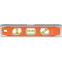 Niveau Torpedo Glo-View&reg;, 9" lo, Aluminium, 3 fioles, Magn&eacute;tique Equipment World
