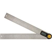 Localisateur d'angle num&eacute;rique et r&egrave;gle, 11" lo, Acier inoxydable, Graduations de 1/32" Equipment World