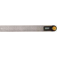 Localisateur d'angle num&eacute;rique et r&egrave;gle, 11" lo, Acier inoxydable, Graduations de 1/32" Equipment World